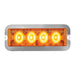Medium Rectangular 4 LED Strobe Light - White Line Distributors Inc