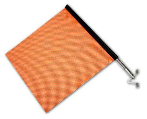 Mesh Warning Flag - Orange and Red - White Line Distributors Inc
