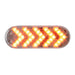 Oval Sequential Arrow Mid-Turn Spyder LED Light - White Line Distributors Inc