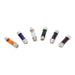 Painted Glass Color Dome Light Bulbs - White Line Distributors Inc
