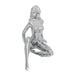 Posing Lady Hood Ornament - White Line Distributors Inc
