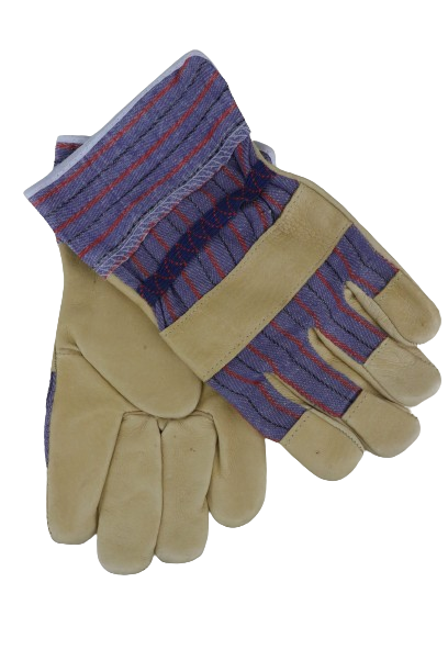 Premium Grain Cowhide Leather Fleece Lined Work Glove - White Line Distributors Inc