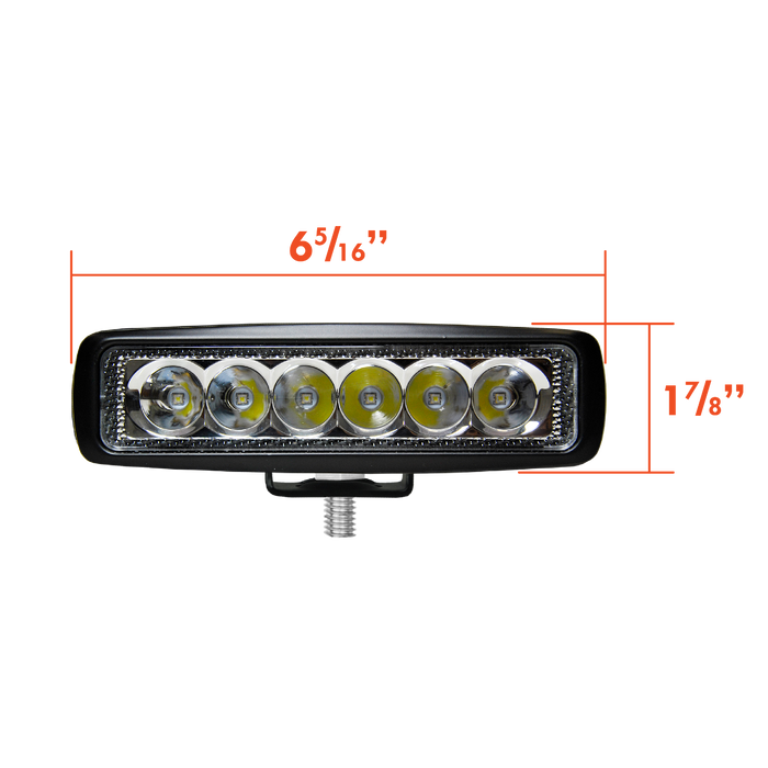 Rectangular LED Flood Lamp (1,170 Lumens) - White Line Distributors Inc