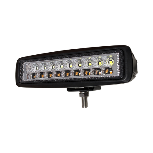 Rectangular LED Flood Lamp with Amber Flash - White Line Distributors Inc