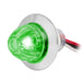 Dual Function 1" Mini Push/Screw Watermelon LED Light with Chrome Plastic Bezel - White Line Distributors Inc