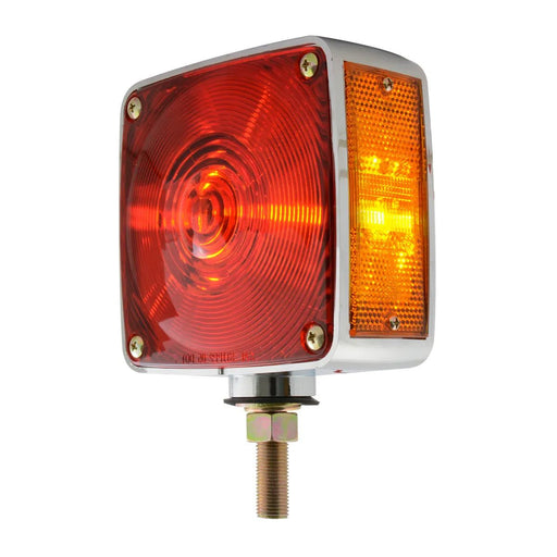 Square Double Face Pedestal Light - White Line Distributors Inc
