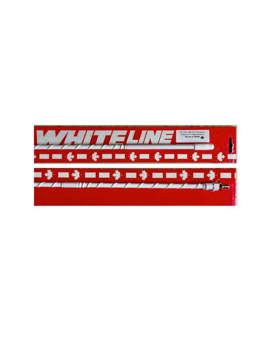 48" 500 Watt CB Antenna - White
