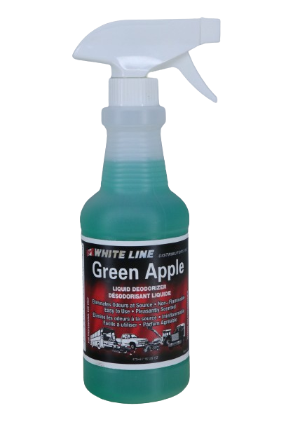 Whiteline Liquid Deodorizer: Cherry, Green Apple & Spring Fresh - White Line Distributors Inc