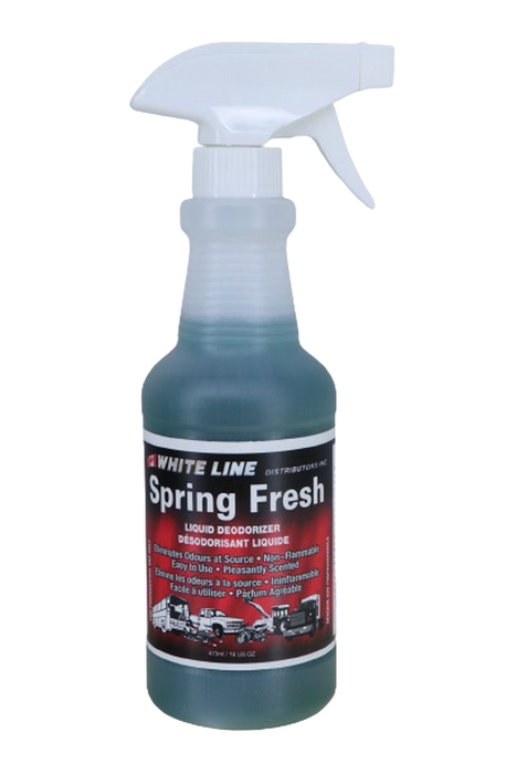 Whiteline Liquid Deodorizer: Cherry, Green Apple & Spring Fresh - White Line Distributors Inc