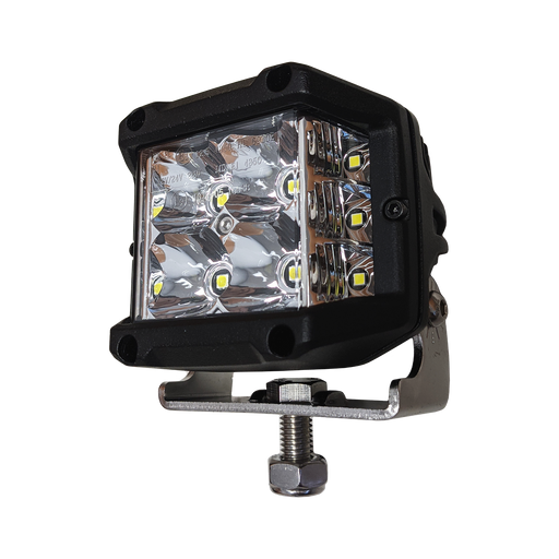 Wide LED Flood Lamp & Side Shooters (3,540 Lumens) - White Line Distributors Inc