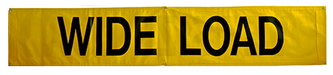 Double Sided Long Load/Wide Load Sign - White Line Distributors Inc