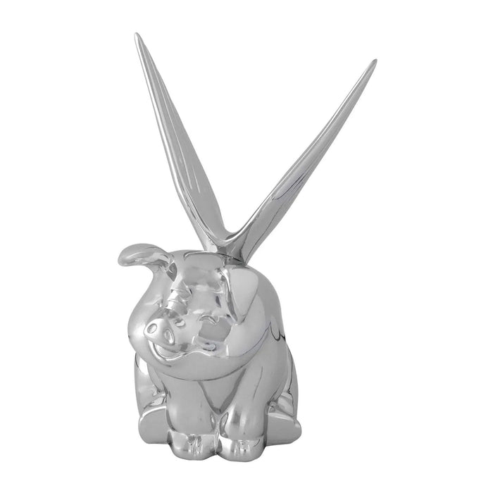 Winged Pig Hood Ornament - White Line Distributors Inc